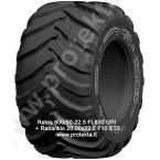 Wheel 600/50-22.5 16PR FL800 GRI +Ratl. 20.00x22.5 F10 ET0