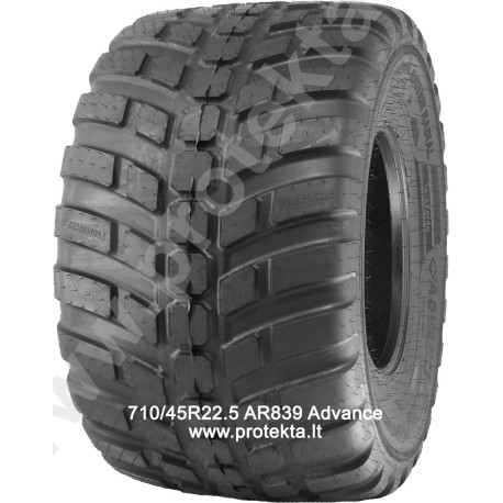 Padanga 710/45R22.5 AR839 Steel Belt Advance 165D TL (ž/ū)