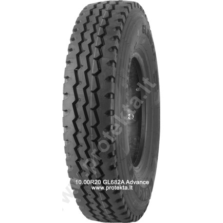 Padanga 10.00R20 GL682A Advance 18PR 149/146J TTF (su kam. ir jst.)