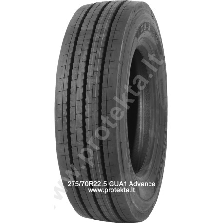 Padanga 275/70R22.5 GUA1 City Bus Advance 18PR 152/149J  TL M+S  3PMSF (univ.)